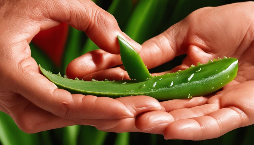 Aloe Vera for burns