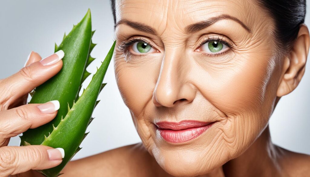 Aloe Vera for wrinkles