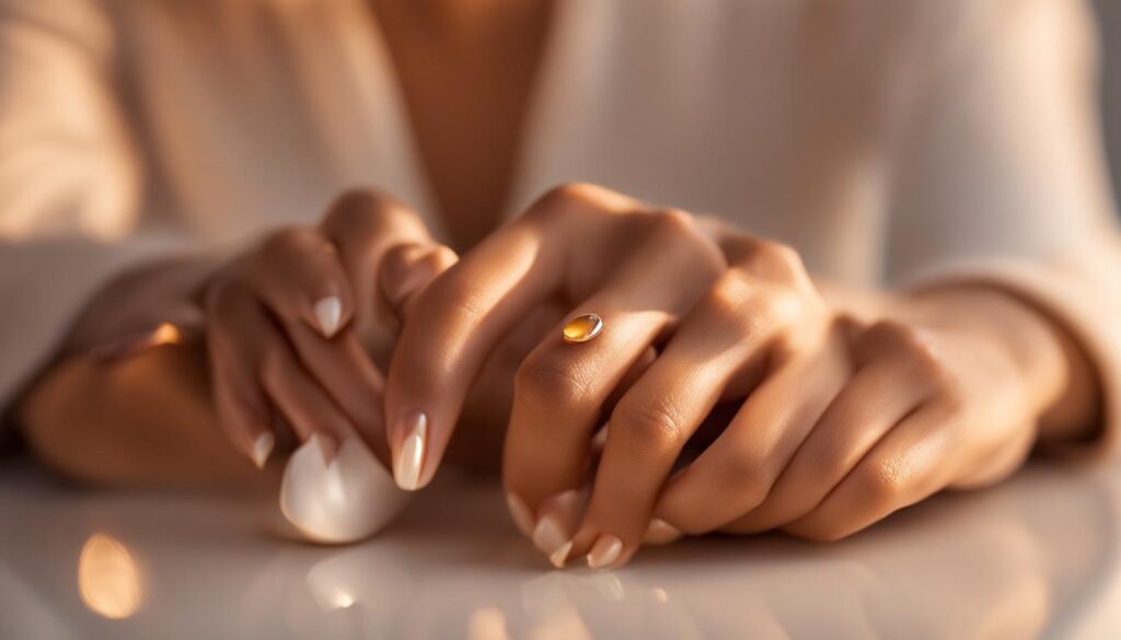 Argan oil for cuticles