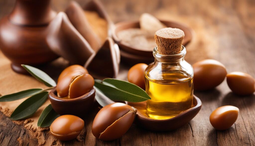 Argan oil for wound healing