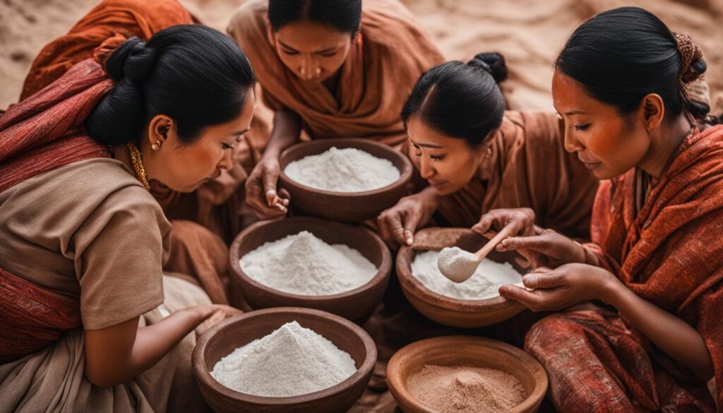 Cultural significance of kaolin clay