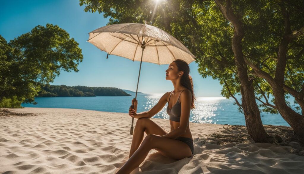 Protects Skin From Sun Damage Protects Skin From Sun Damage