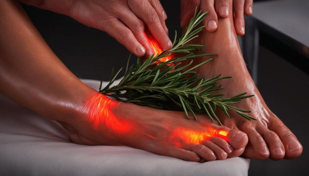 Rosemary oil for circulation