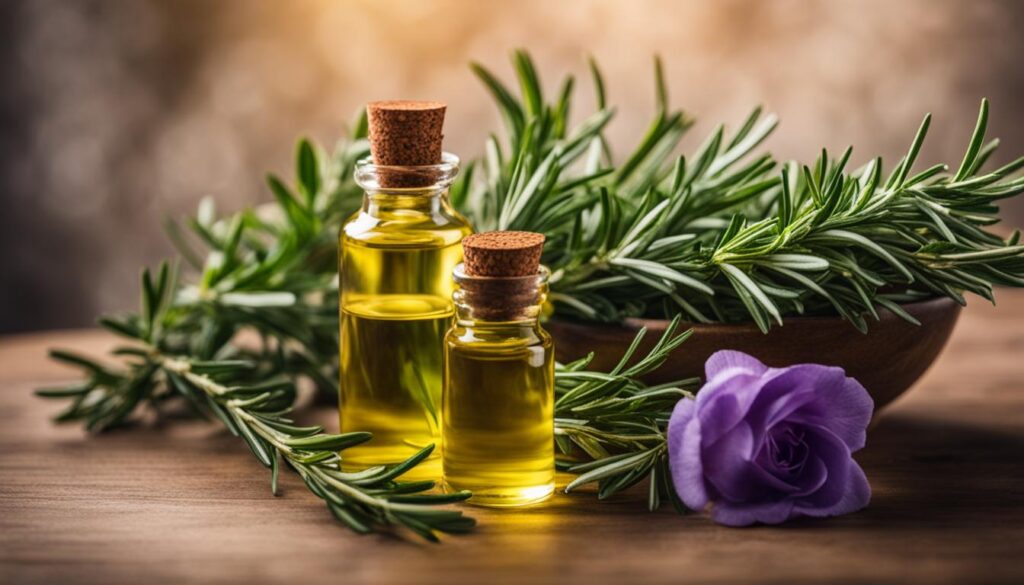 Rosemary oil for stress relief