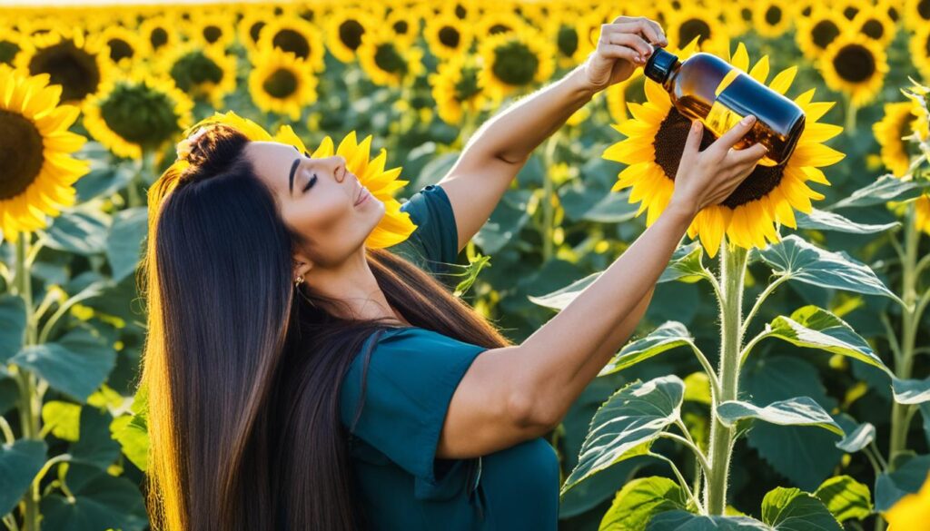 Sunflower Oil for Hair