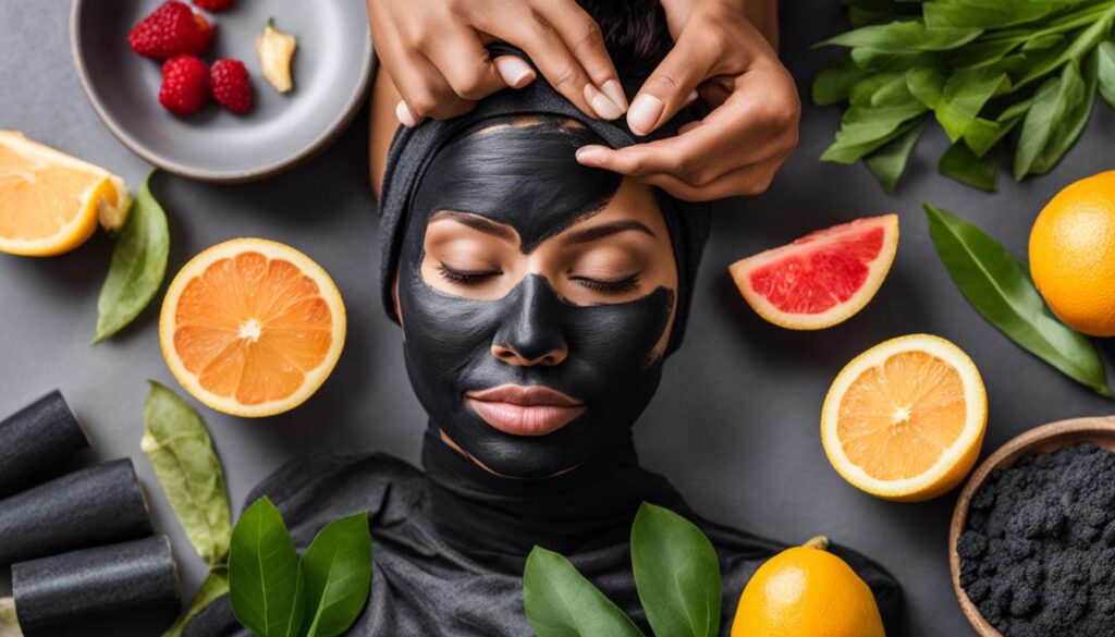 activated charcoal face mask