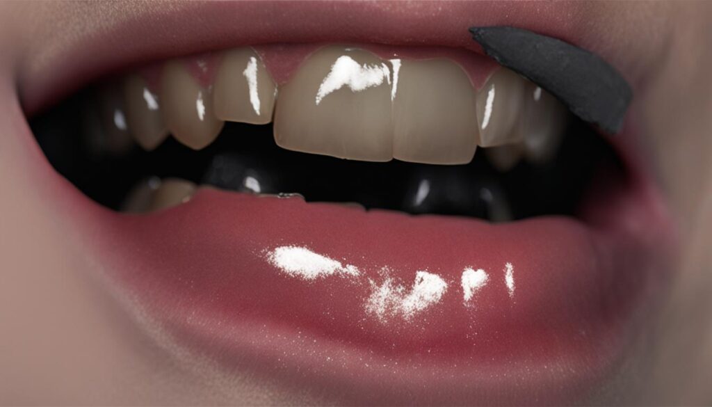 activated charcoal teeth whitening