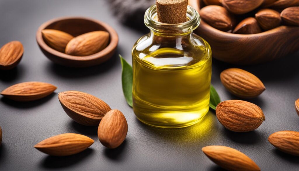 almond oil for dark circles