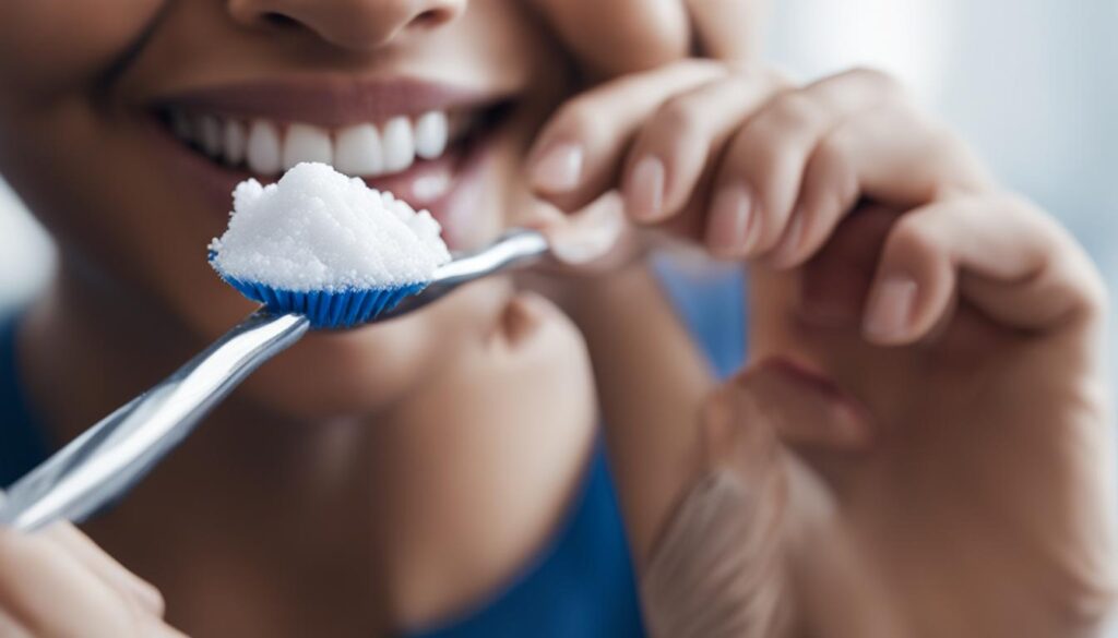 baking soda for oral care