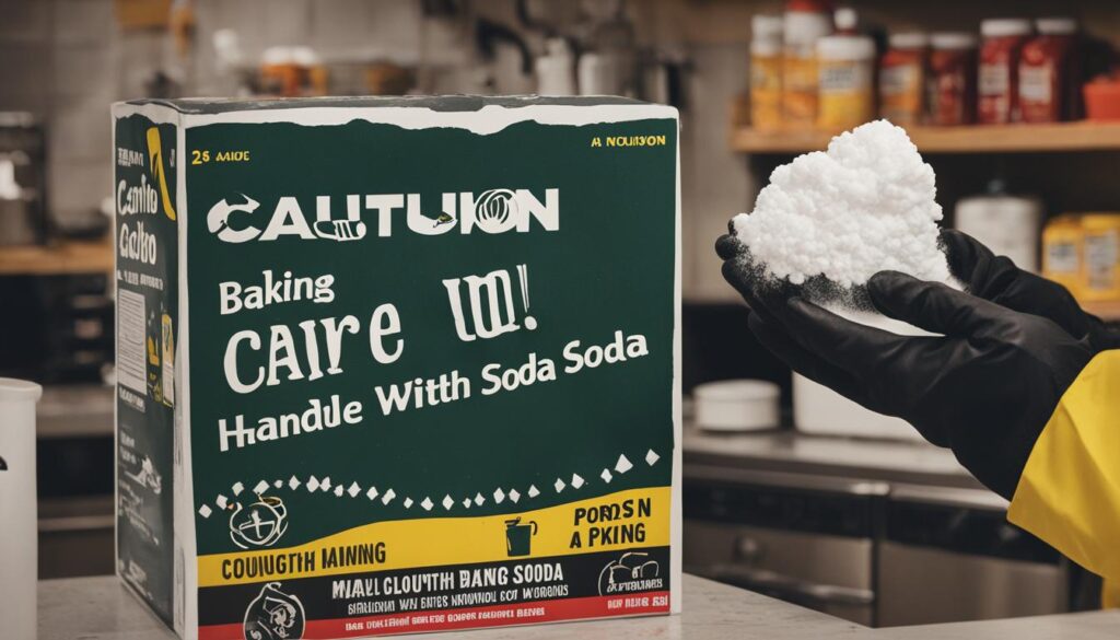 baking soda precautions