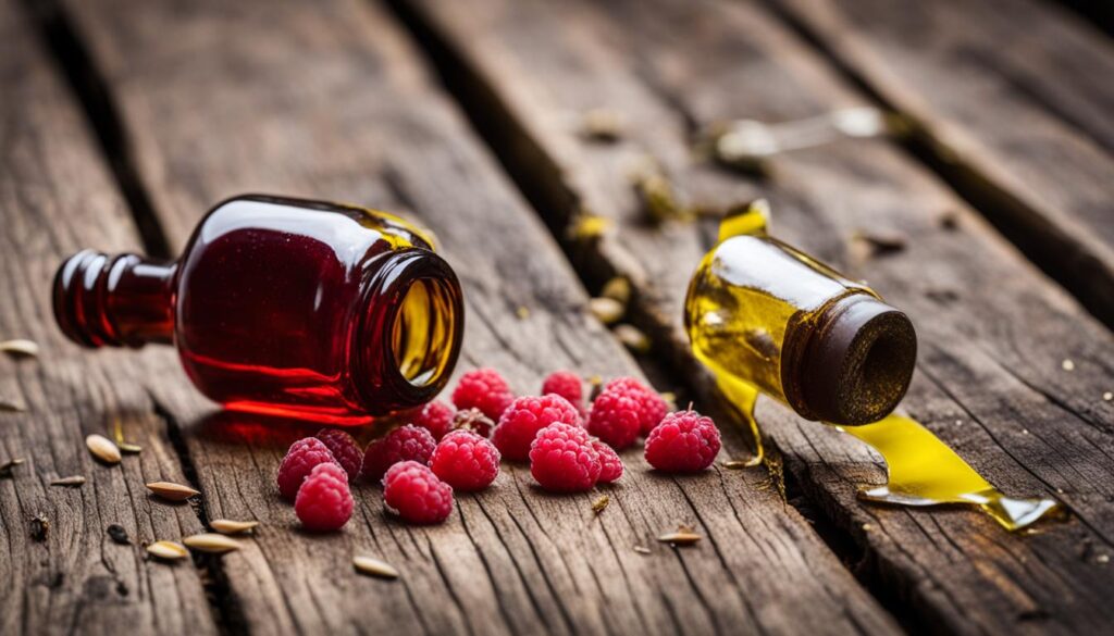 cautions for using raspberry seed oil