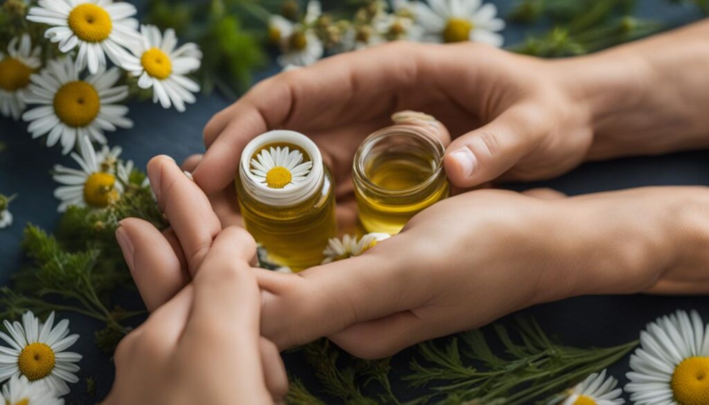 chamomile oil for pain relief