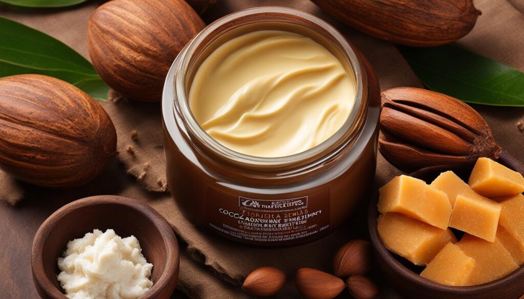 cocoa butter and shea butter for skin