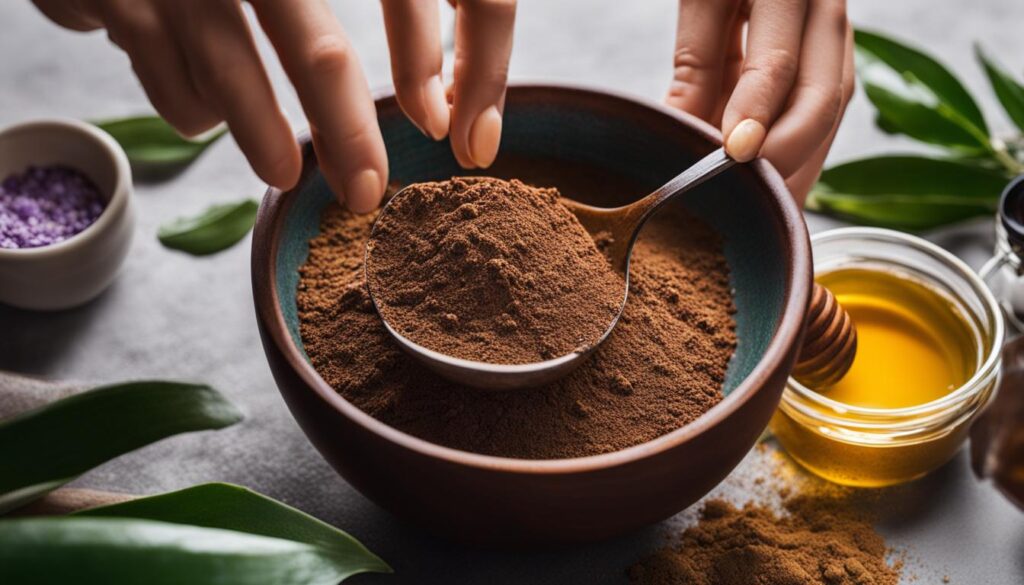 cocoa powder for body care