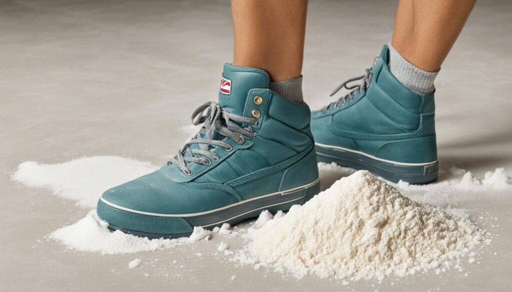 cornstarch for athlete's foot