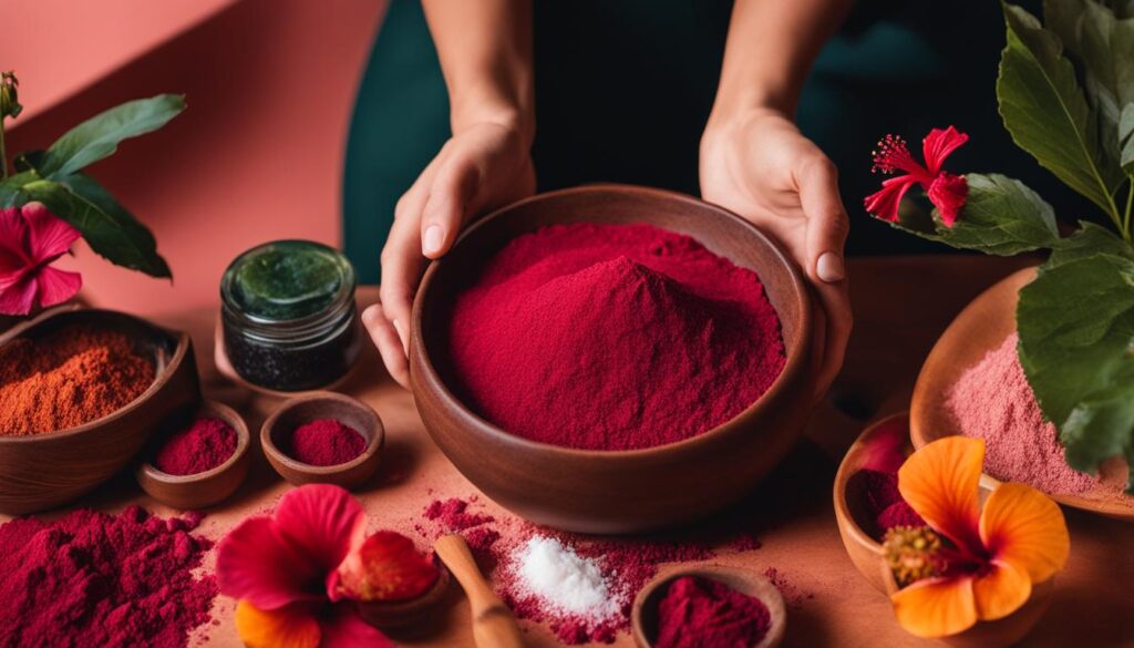 hibiscus powder social impact