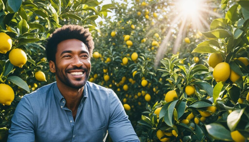 lemon oil for mental health and well-being