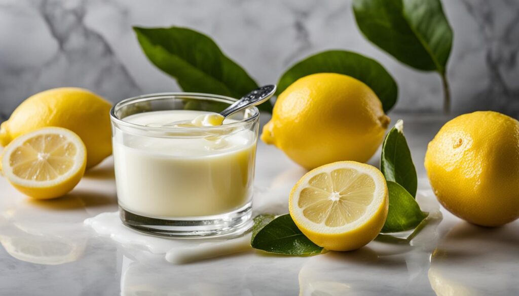 lemon whitening cream image