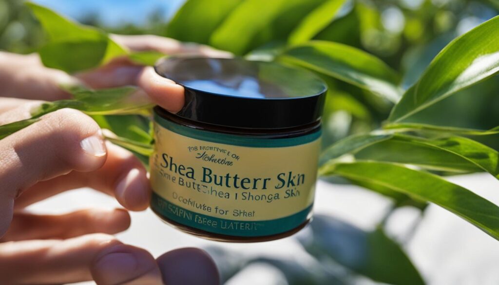 shea butter for soothing skin conditions