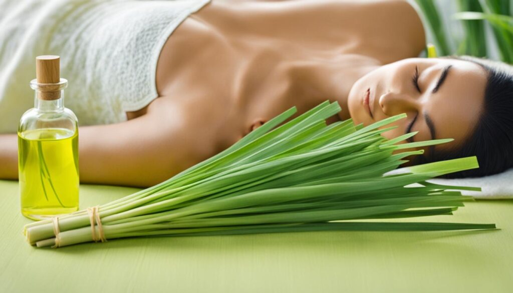 stress relief benefits of lemongrass oil