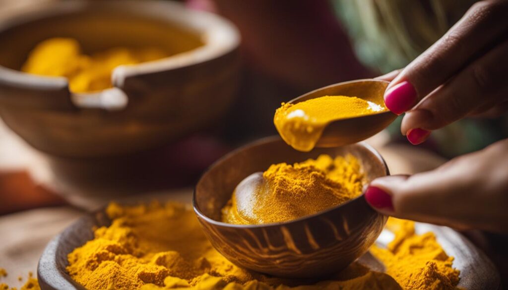 turmeric brightening mask