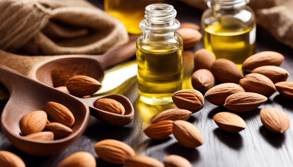 Almond oil for hair