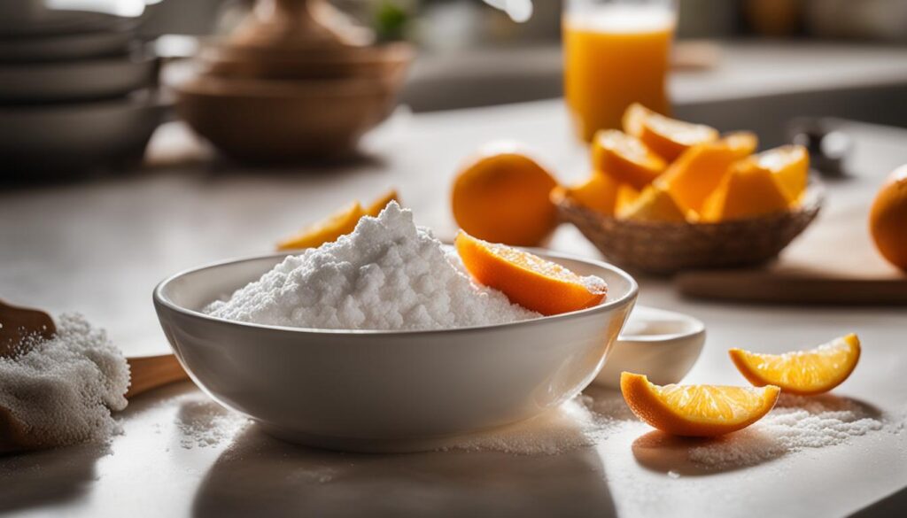 Baking soda for cooking