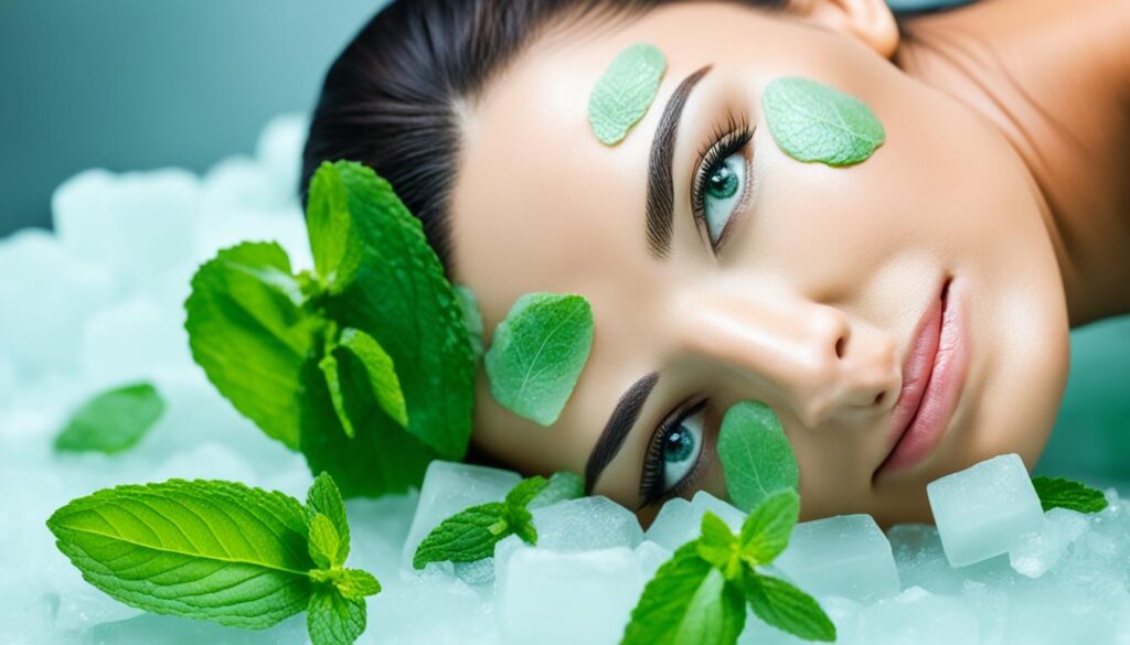 Benefits of mint for skin