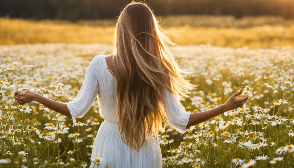 Chamomile Tea Hair Lightener