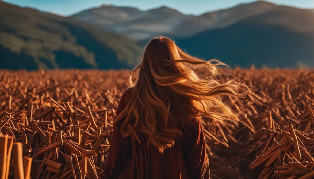 Cinnamon oil for hair health