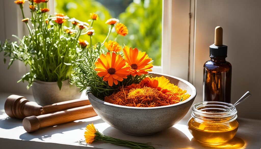 DIY calendula oil