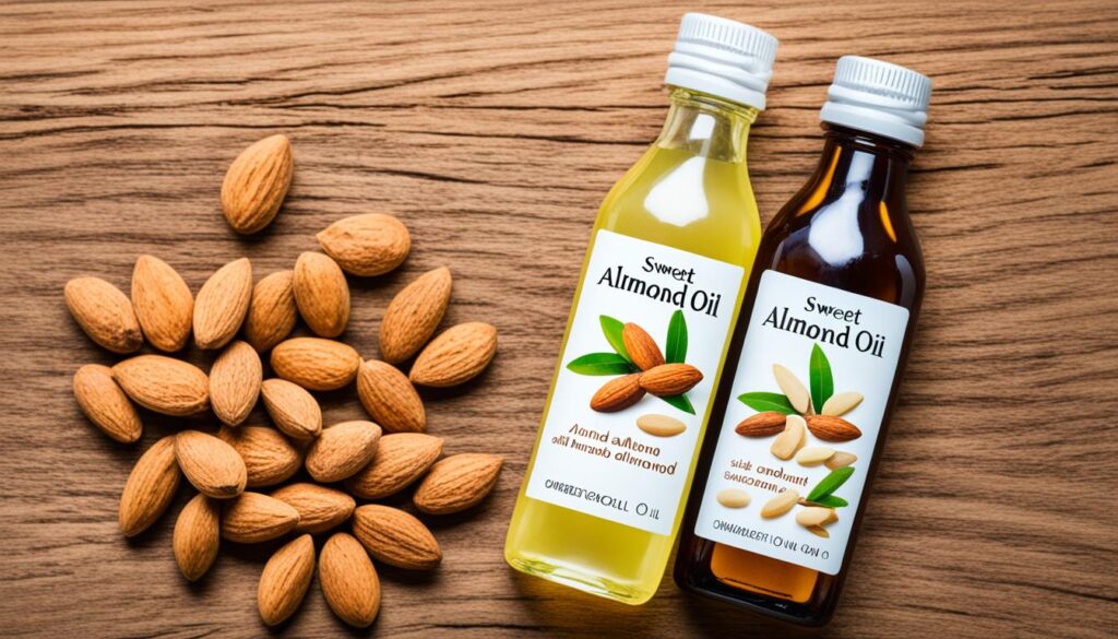 Difference between almond oil and sweet almond oil