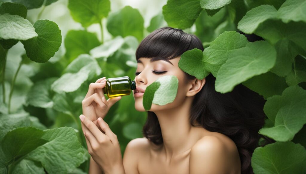 Gotu Kola oil for acne treatment