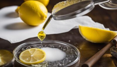 How to Check Purity of Lemon Oil