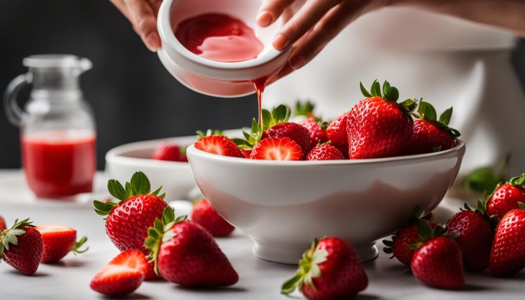 Incorporating strawberry extract into skincare routine