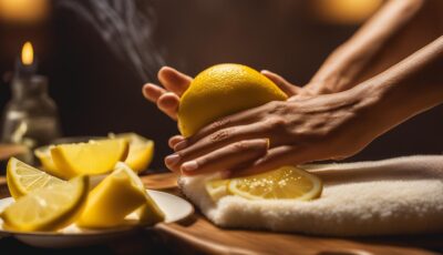 Lemon Oil for Massage