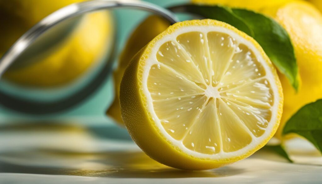 Lemon Peel Extract for Anti-Aging