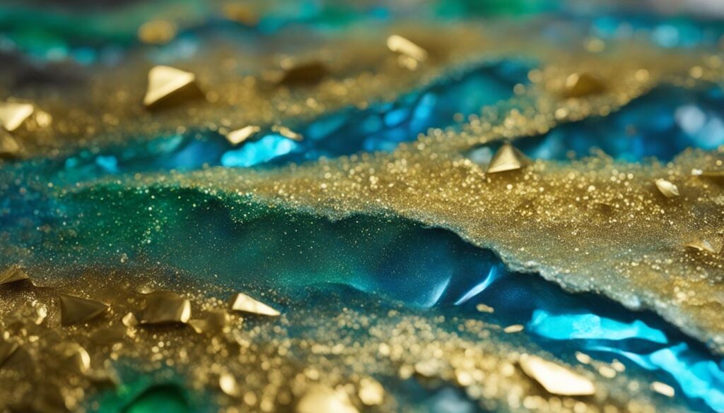 Mica Powder in Epoxy Resin