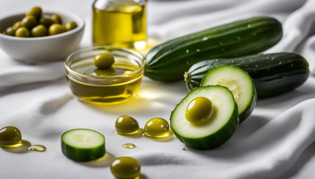 Olive oil for dry skin