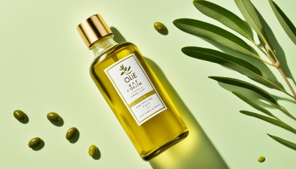 Olive oil in skincare products