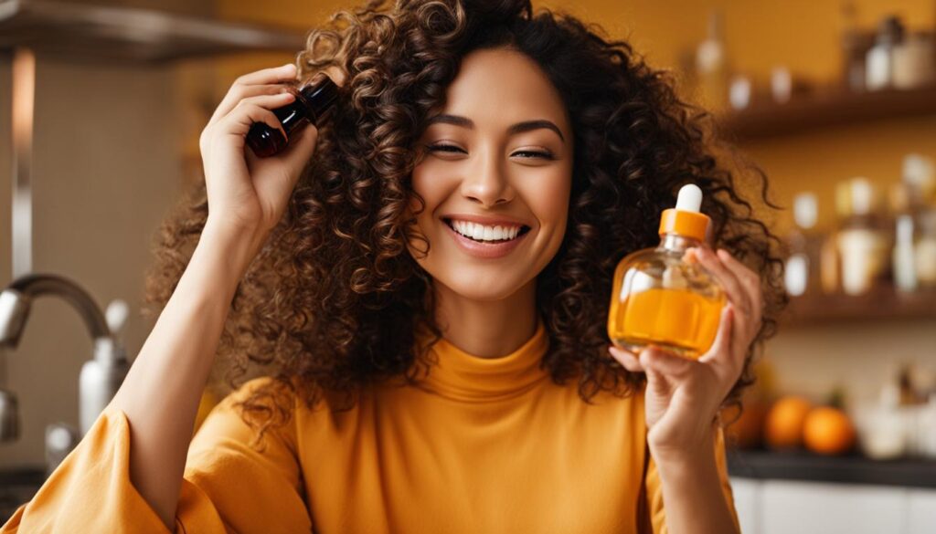 Orange Oil for Hair