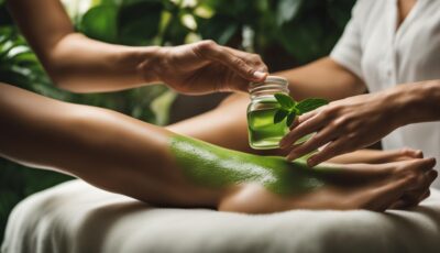 Peppermint Oil for Massage