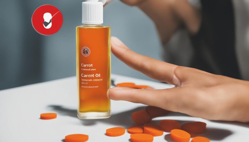 Precautions when using carrot seed oil