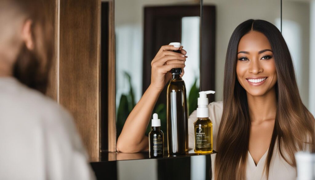 Promoting hair growth with sweet almond oil