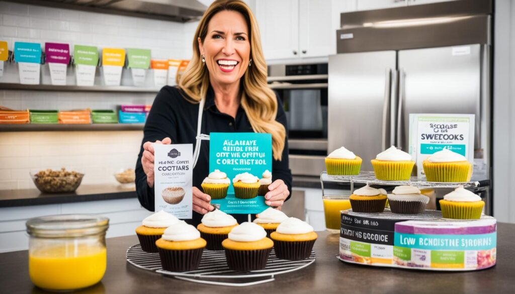 Reduce sugar in baking
