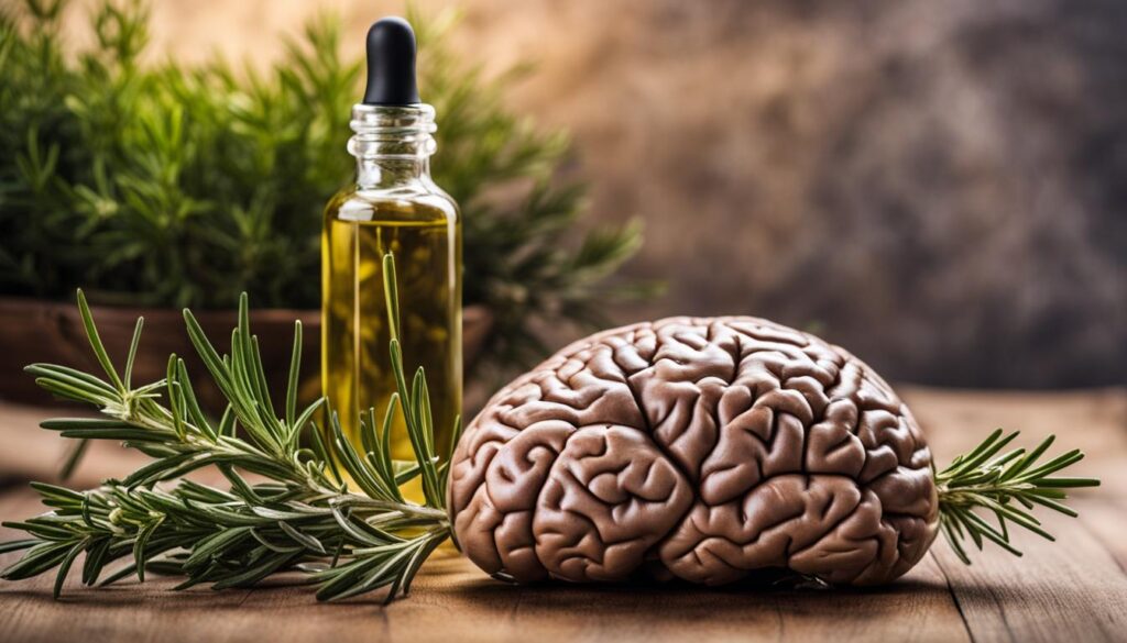 Rosemary oil for brain function