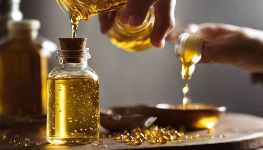 Silky sweet moisturizing body oil