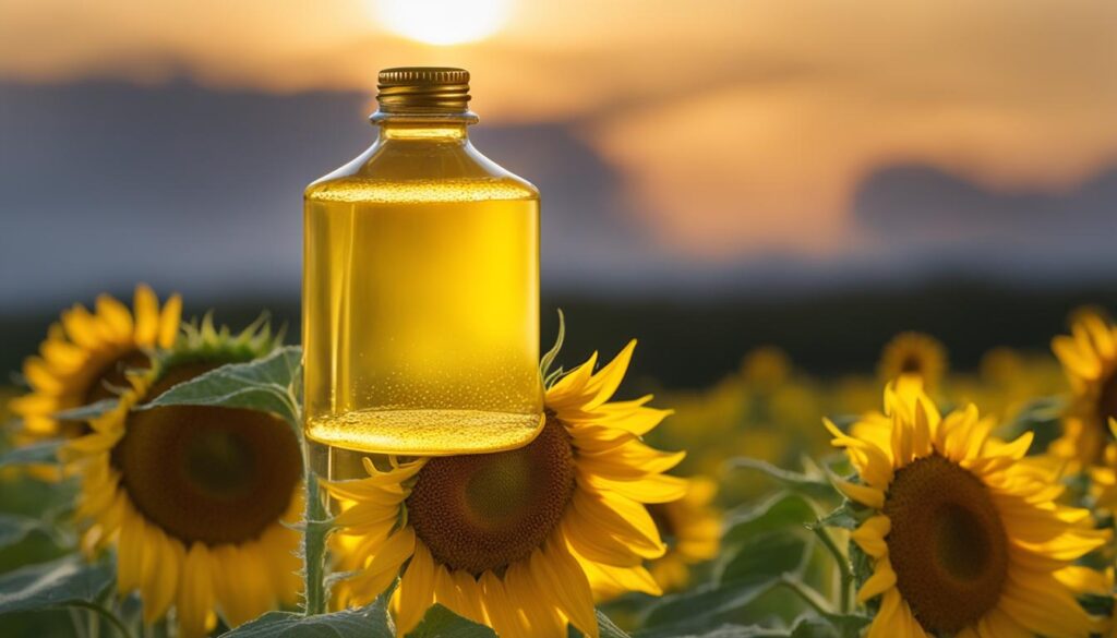 Sunflower Oil for Body Moisturizer