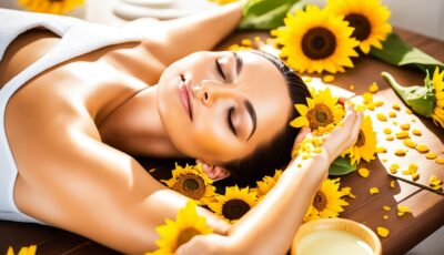 Sunflower Oil for Massage