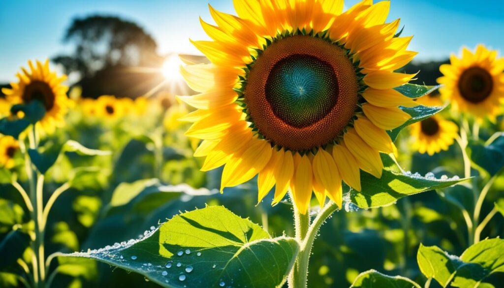 Sunflower oil for skin